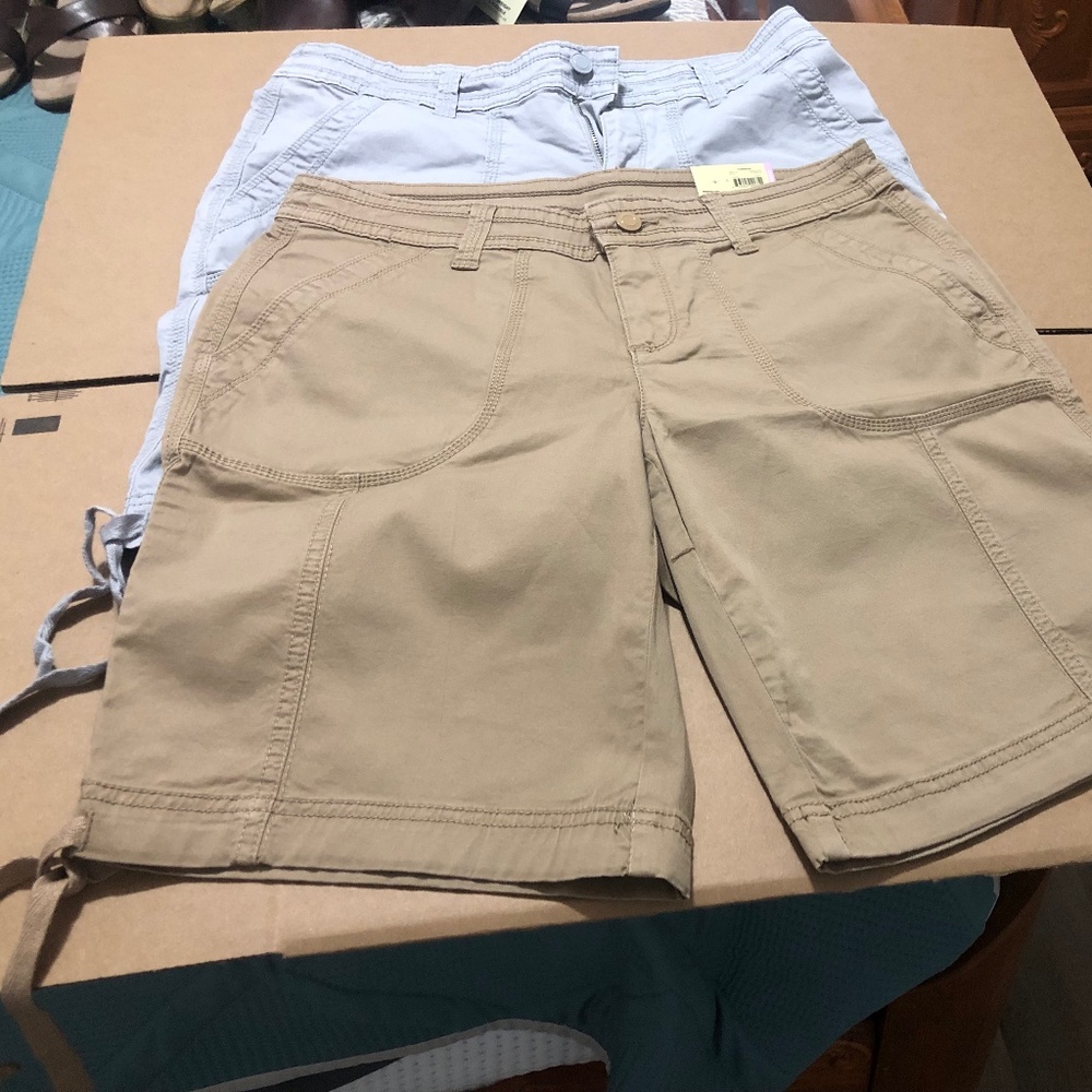 Lot of 4 pair of Bermuda Length Shorts